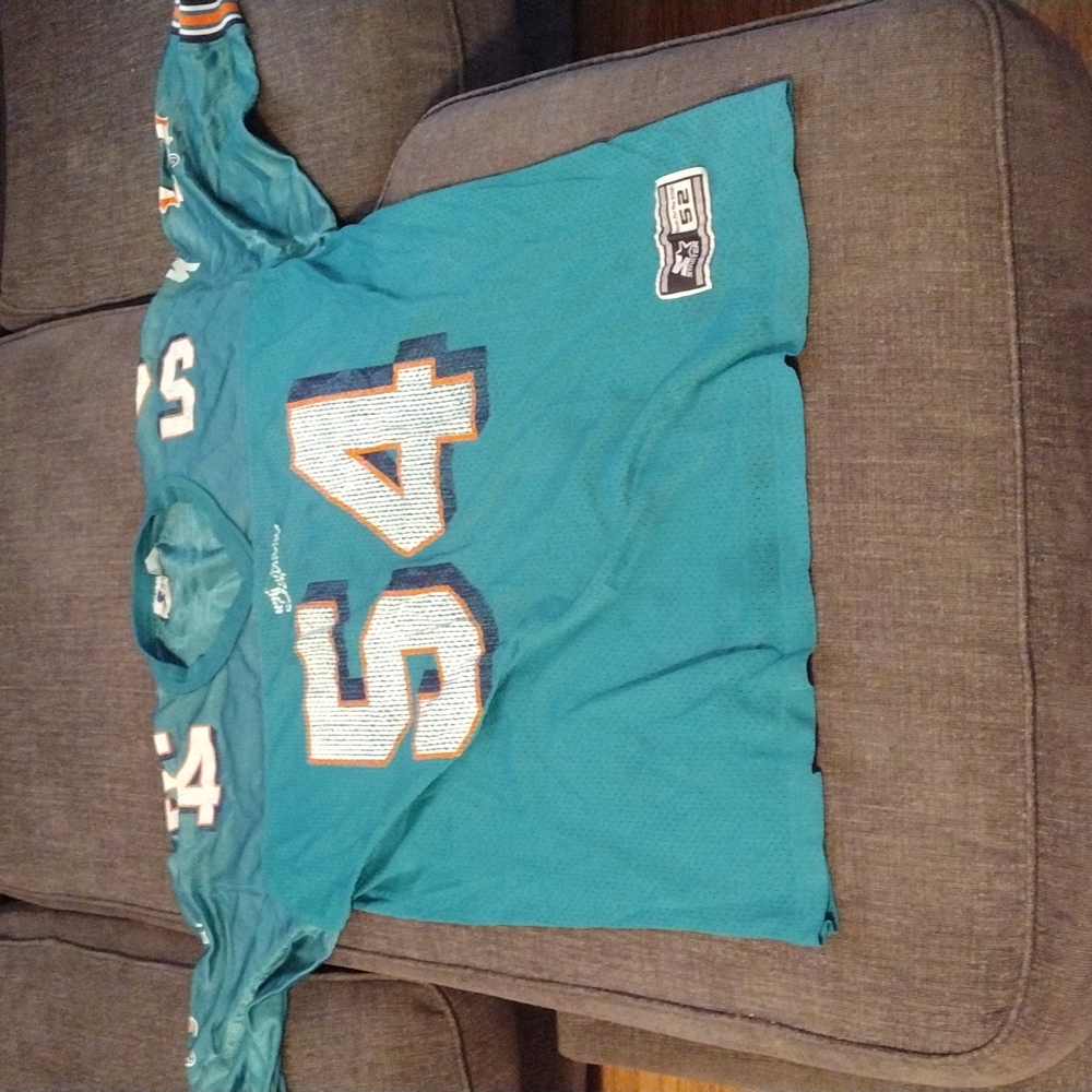 Men's  2XL Miami Dolphins #54 Jersy